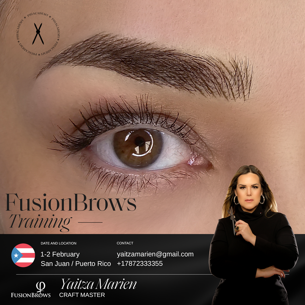 Curso FusionBrows : San Juan, PR  – Febrero 1/2