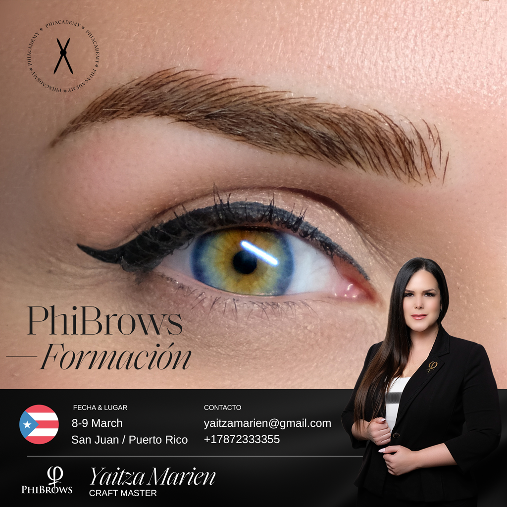 Curso Phibrows Microblading: San Juan, PR – Marzo 8/9